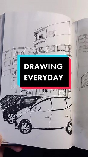 Daily Drawing Progress: Sketching People and Urban Scenes