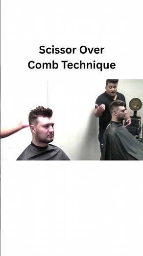 How To Scissor Over Comb Step By Step | Men's Haircut Tutorial ✂️