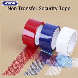 [Hot Item] Tamper Evident Void Tape for Secure Packaging and Evidence Evidence Color Changing Void Security Tape