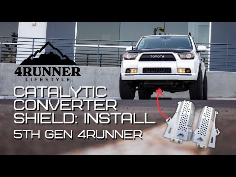 4Runner Lifestyle Catalytic Converter Shield Install | 5th gen 4Runner | Fits 2010 - 2013