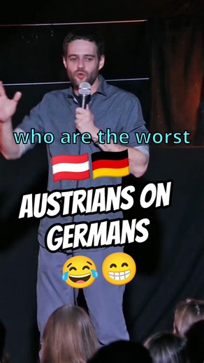 Austrians on Germans😂 #austria #germany #standupcomedy
