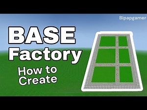 Base of a factory [mini block craft] | modern construction