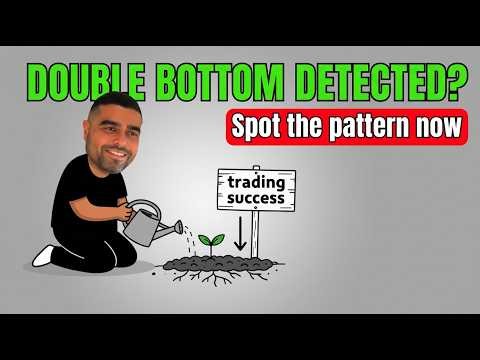 How to identify double bottom setups! Live trading with Avi, March 17, 2026