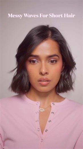 Because Short Wavy Hair Hits Different😌