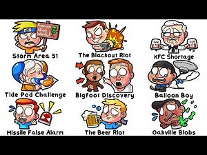 9 Bizarre Historical Events Explored in 12 Minutes