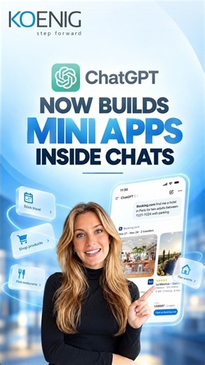ChatGPT Now Builds Mini Apps Inside Chats 👀 #Short