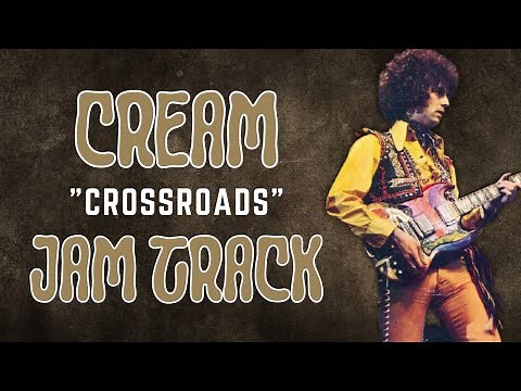 Crossroads - Cream Backing Track in A