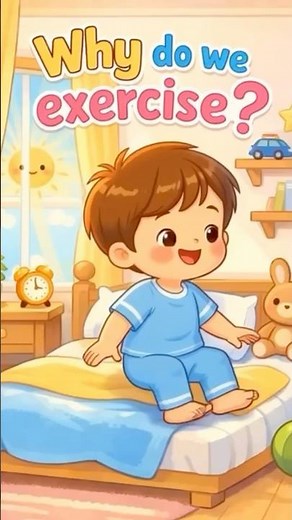 Why do we exercise? #kids #shortsfeed #science #kidsvideo #sciencefacts #shortvideo #education