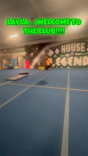 HOW YOU GONE HATE FROM OUTSIDE THE CLUB…WHEN YOU CAN’T GET IN?! #tumblechef #cheer #tumbling #Shorts