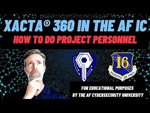 Xacta® 360 Learning Series: Project Personnel