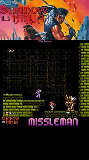 110K views · 1.1K reactions | Shadow of the Ninja (NES) - Missleman (Stage 1 Boss) #shadowoftheninja #kage #blueshadow #nes #nesgames #retrogaming #retrogames #fblifestyle #gamingcommunity #classicgaming #gaming #classicgames #vdiogaming #nintendo #natsume | VDio Gaming | Facebook