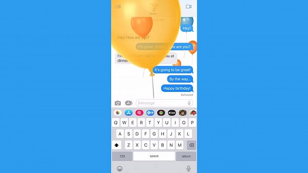 How to send fun messages with an iPhone