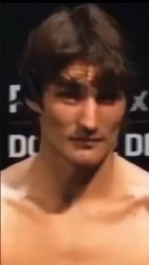 Footage of young Sean Strickland weighing in with long flowy hair #seanstrickland