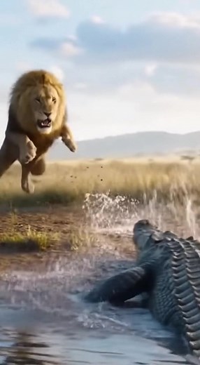 3K views · 21 reactions | LION vs. CROCODILE: King of the Jungle...