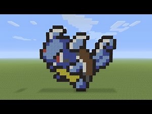 Minecraft Pixel Art - Wartotrle Pokemon #008