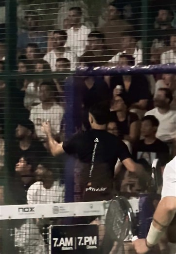 Poetry in motion 🪄 Carlos Marti Vano at the BPA Open Finals #neuronpadel #neuron #padel