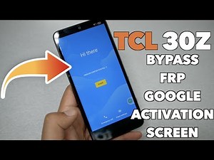 TCL 30z How to bypass google Activation screen FRP
