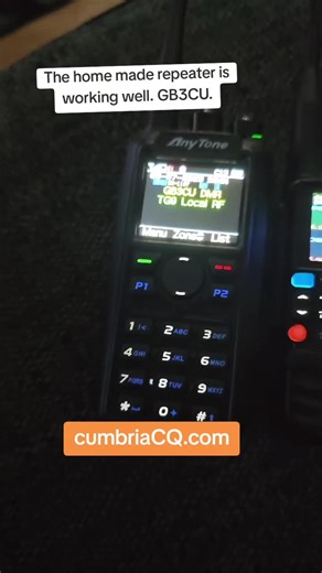 GB3CU the latest repeater build on the cumbriaCQ.com network. Multimode
