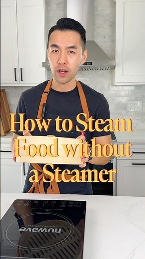 How to steam food without a steamer basket!