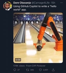 Using GitHub Copilot to write a “hello world” app | The Code Project (www.codeproject.com)