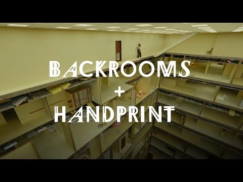 Backrooms + Handprint // #backroomsmovie #a24