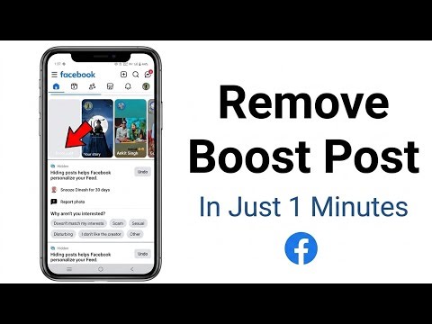 How To Disable Boost Post on Facebook | How To Remove Boost Post on Facebook