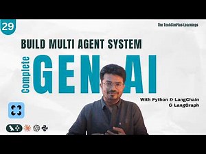 #29 Build Multi AI Agentic System from Scratch using LangGraph | AI Agents with LangGraph #langgraph