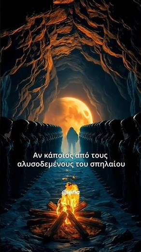 Ο ΜΥΘΟΣ ΤΟΥ ΣΠΗΛΑΙΟΥ || ΠΛΑΤΩΝΑΣ || ΑΛΛΗΓΟΡΙΑ ΤΟΥ ΣΠΗΛΑΙΟΥ || ΠΛΑΤΩΝΟΣ