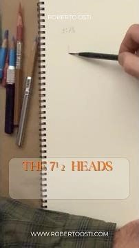 The 7&1/2 Heads Rule for Perfect Proportions 📏