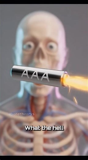 DON'T Swallow This! What a AAA Battery Does Inside Your Body!
