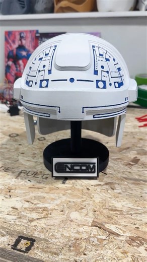 I 3D Printed the Original TRON Helmet ⚡