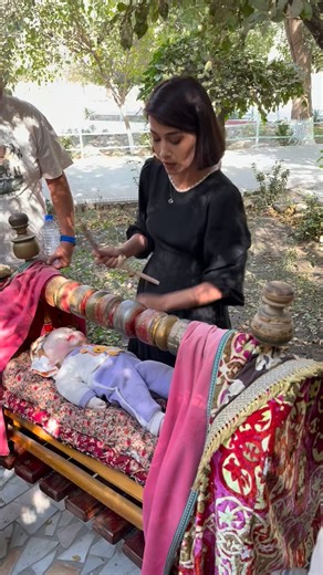 GUIDE and TOUR organizer in Uzbekistan 🇺🇿 Iroda on Instagram: "The word “beshik” (бешик) is very meaningful in Uzbek culture 🇺🇿. Here’s what it represents: ⸻ 👶 Meaning Beshik literally means “cradle” — a traditional wooden baby cradle used in Uzbekistan and other Central Asian countries. It’s an important part of Uzbek family life and symbolizes care, protection, and family continuity. 🇺🇿✨ Discover the Uzbek “Beshik” – A Cradle of Tradition and Love In Uzbekistan, even the smallest cradle