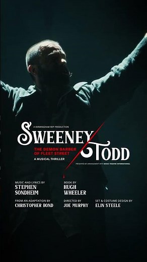Sweeney Todd at The Birmingham Rep