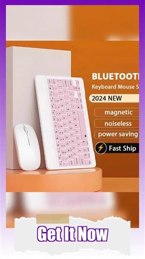 Magnetic Tablet Keyboard for Tablets Bluetooth Rechargeable
