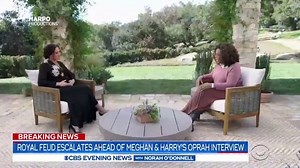 33K views · 460 reactions | In an exclusive interview with Oprah Winfrey, Meghan Markle describes a stifling atmosphere at Buckingham Palace. Now, the palace is bracing for what else the Duchess of Sussex has to say. | CBS Evening News | Facebook