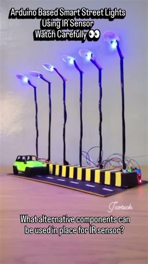 Arduino Based Smart Street Lights Using IR Sensor. Watch Carefully 👀
