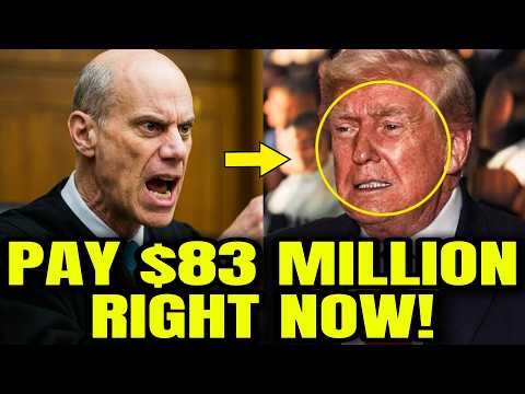 Trump PANICS as Every Court Says Pay — $83 Million Verdict He Cannot Escape