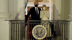 Jill Biden's inauguration night outfit featured subtle nod to unity