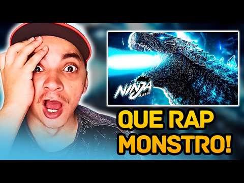 ESSE RAP DO GODZILLA TA INSANO! Ninja Raps - Força da Natureza (React)