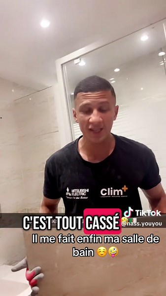 Je vais lui casser le carrelage sur la tête si elle continue 🤣##visibilitesurtiktok##humour##Pourtoi