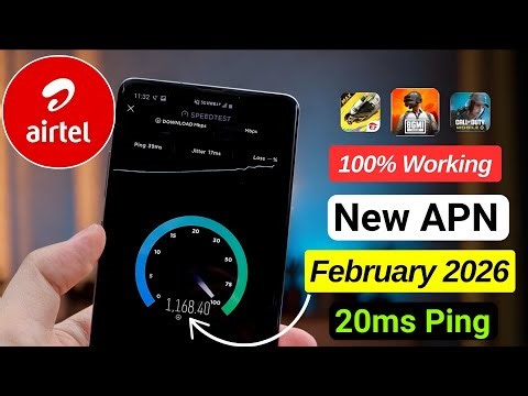Airtel APN Settings 4G/5G 2026 | Airtel Internet Not Working | FIX | Airtel Network Problem Solution
