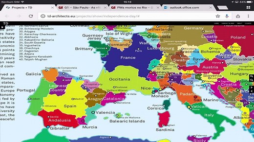 Mapa prevê como seria a Europa se todos os movimentos separatistas tivessem sucesso