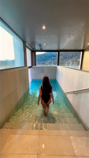 Spa day in Switzerland ❄️