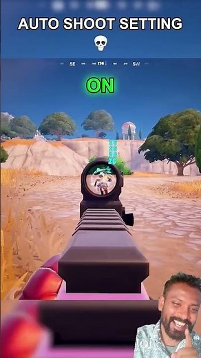 Fortnite Auto Shoot Setting | Fortnite Pro settings #fortnite #fortniteclips #chapter4 #shorts