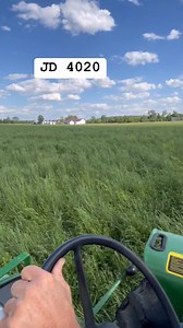 #johndeere #4020 #HP #hay #farmers #farmlife #farming #mowing #followers #followersreels #thankyouforyoursupport | Homestead