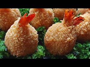How To Make The Best Crispy Fried Shrimp Balls - with sauce❗️