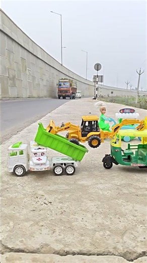mini rC remote control CNG dumper truck loader UNBOXING Testing review 😱