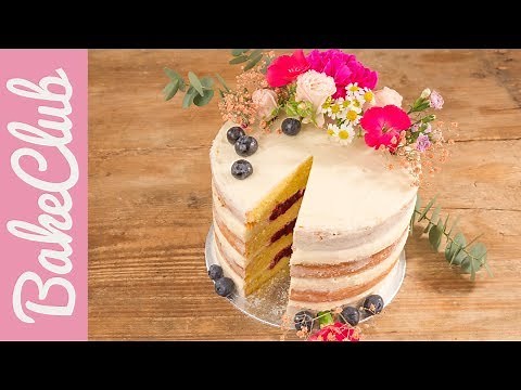Naked Cake | Wedding Cake | BakeClub