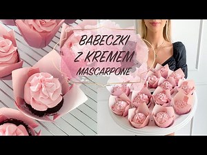 BABECZKI CZEKOLADOWE Z KREMEM MASCARPONE I OWOCAMI 😍✨🙌🏼 // ladycolour słodki vlog