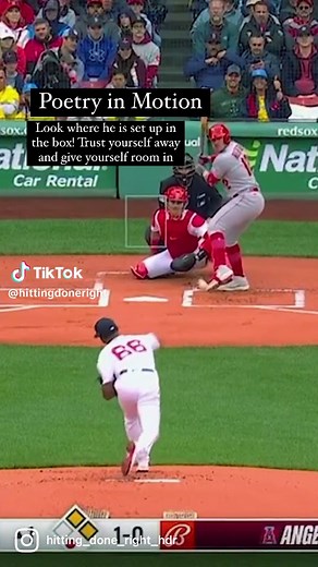 SPACE IS SO IMPORTANT! Everywhere! If you do not understand space you miss tons of barrels! Repost from @bbsportstraining • 👇🏼This ☝🏼 The load into the back hip, the hover while staying loading and coiled, the stride while staying closed, and then the unleashing of all that built up energy This is by far the biggest thing I see young hitters struggle with, but the number one thing I see all pro hitters do extremely well The ability to feel the timing of all of this and when to unload it is hu